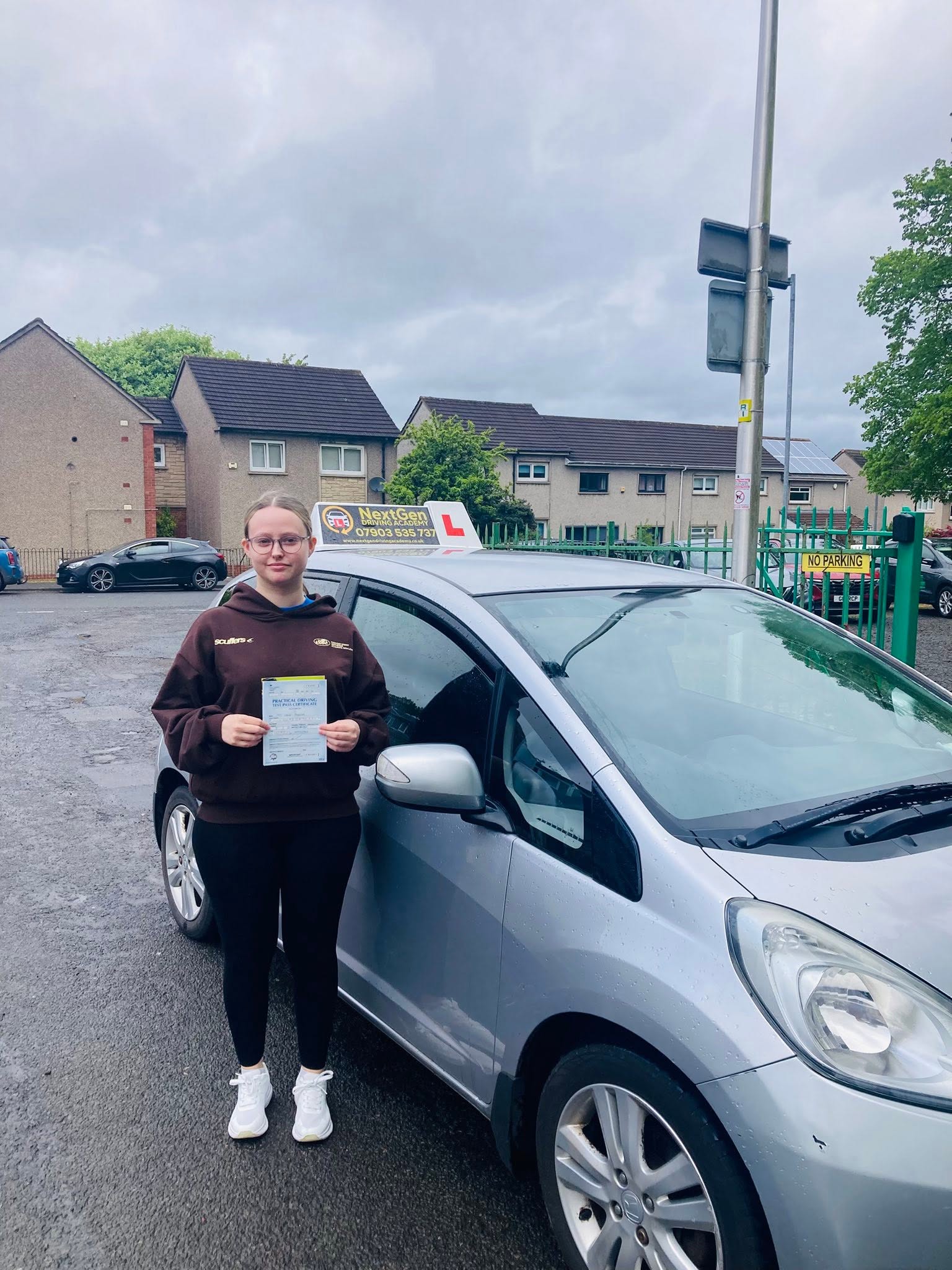 Chloe - passed driving test with NextGen Driving Academy